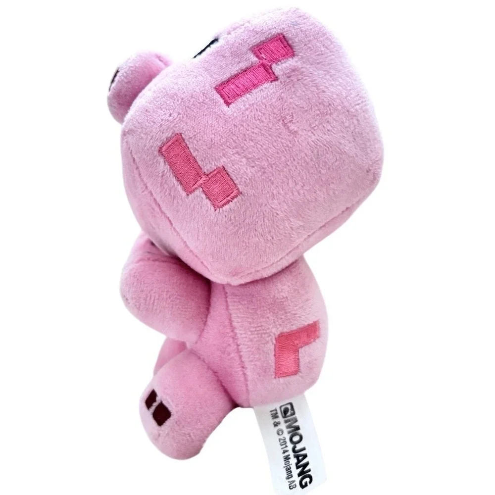 Minecraft Mojang Pig Plush Stuffed Animal 2014 Character Toy 6